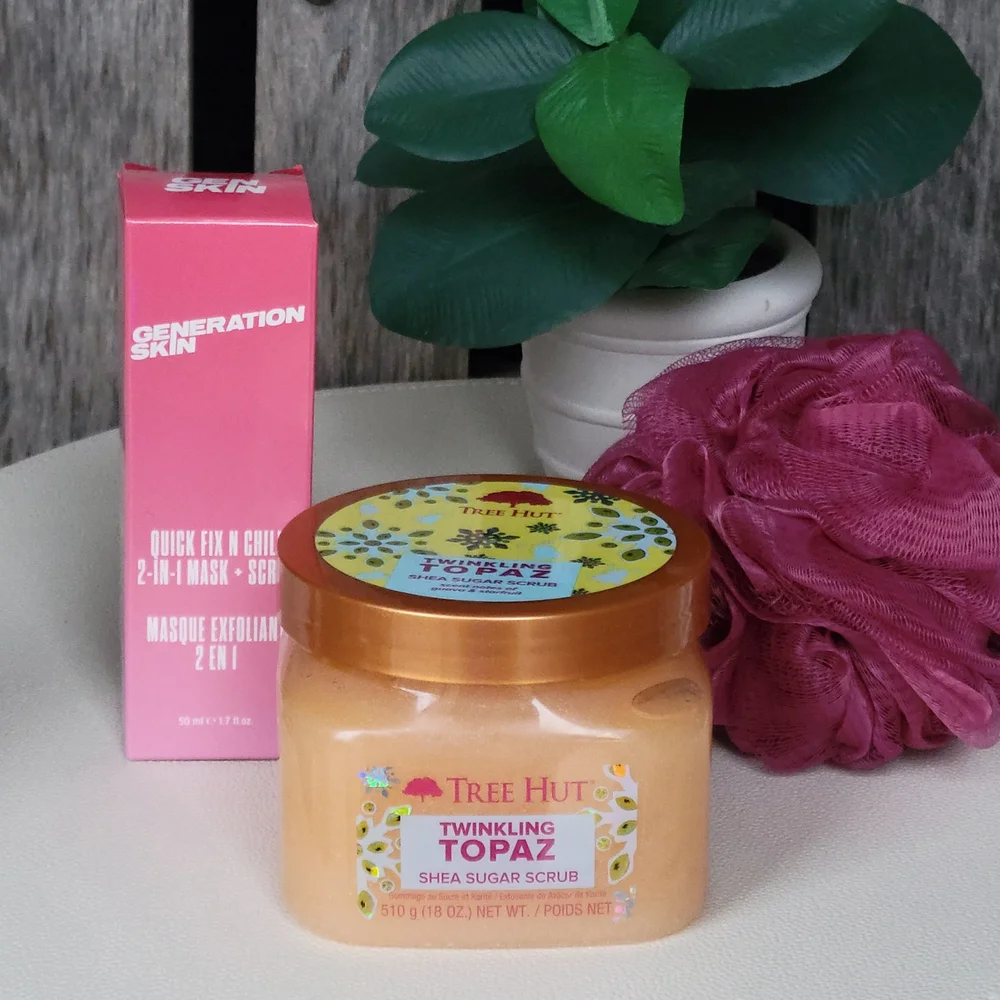 Generation Skin 2 in 1 Mask & Twinkling Topaz Shea Sugar Scrub - Picture 2 of 6